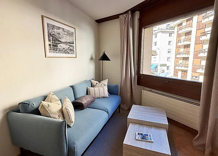 Zentrale Oase, Ski, Berge Spass, 45m2, Für 2p - C8 * St. Moritz