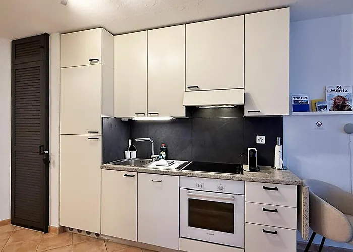 Zentrale Oase, Ski, Berge Spass, 45m2, Für 2p - C8 * St. Moritz